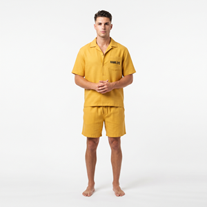 Custom Logo Wholesale regular Size Men Short <b>Set</b> regular Gym Fitness Blank Summer Button Shirt and Shorts <b>Set</b> for Men - Product Image 1