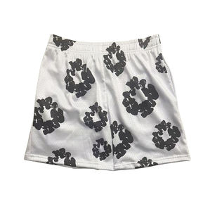 High Quality Custom Wholesale Sublimation Polyester Double <b>Layer</b> Streetwear Men Basketball 5 Inch Custom Mesh Shorts for Men - Product Image 4