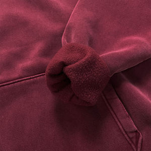 Sudadera con Capucha Clásica Oversize Personalizada con Lavado Ácido, Estilo Vintage, de Forro Polar Grueso, Unisex, para Streetwear, Ropa al por Mayor - Product Image 6