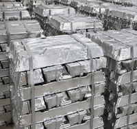 Lingot d'aluminium en vrac A7, pureté 99,7 %, matière première industrielle pour la fonderie et la fabrication d'alliages
