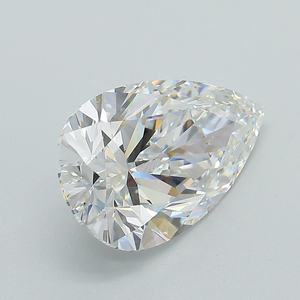 IGI Certified 3,00 Carat F Color VVS2 Claridad 12,61 MM Pear Cut Lab Grown CVD Diamond para anillo solitario - Product Image 3