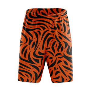 Shorts en polyester personnalisés avec poches, shorts chauds pour hommes, shorts imprimés pour hommes pour la plage d'été - Product Image 6