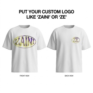 เสื้อยืดผู้ชายเรียบง่าย พรีเมียม ผ้าโพลีเอสเตอร์ 160 GSM สีขาว แขนสั้น คอกลม พิมพ์โลโก้ตามสั่ง ใส่สบายๆ ทุกวัน - Product Image 1
