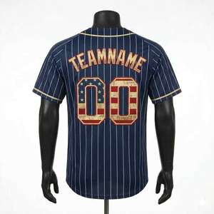 Nueva Camiseta de Béisbol a Precio Razonable, Camiseta de Béisbol de la Mejor Calidad Hecha en Pakistán para Venta en Línea, Servicio OEM ODM Personalizado - Product Image 3