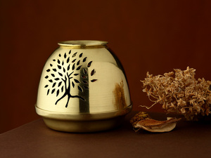 Brass aroma <b>burner</b> - Product Image 1
