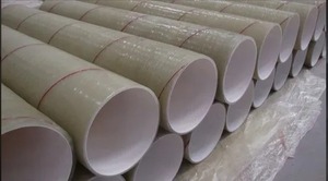 Tuyauterie en plastique renforcé de fibre de verre de 25 mm à 2600 mm de diamètre, résistance à la corrosion, non toxique, longue durée de vie, résistance aux surpressions - Product Image 1