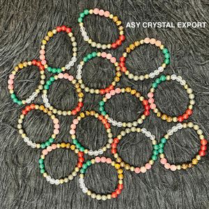 Dhan Yog Crystal <b>Bracelet</b> Green Aventurine Pyrite Tiger Eye Red Carnelian Clear Quartz Handmade Wealth Prosperity Feng Shui - Product Image 6
