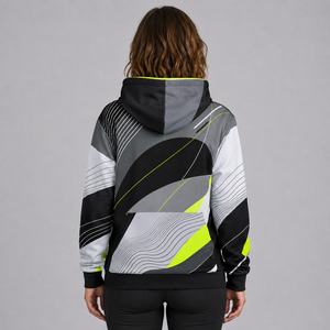 Sweat à capuche sublimé tendance pour femme – Tissu durable, respirant, coupe confortable, idéal pour le quotidien – Sweat à capuche personnalisé par sublimation pour femme - Product Image 5