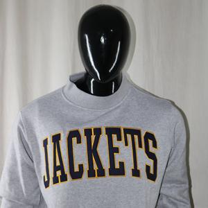 Sudaderas con cuello simulado de 450 GSM, personalizables con nombre, bordado aplicado, corte holgado, 100% algodón, felpa francesa. - Product Image 5