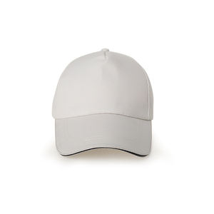 Gorra de Béisbol Personalizada de Alta Calidad, 6 Paneles, 100% Algodón, Logotipo Bordado, Blanca, Unisex, sin Estructura, Ajustable, Diseño de Puntos Argyle - Product Image 5
