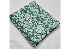 Tissu en coton naturel indien fait main, imprimé au bloc, Sanganeri, écologique, séchage rapide, poids moyen 90 GSM, matériaux pour robes - Product Image 3