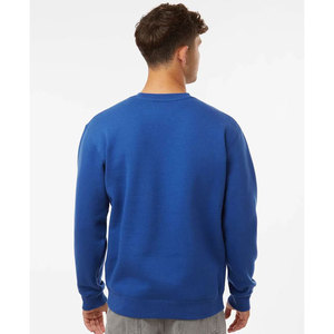 Classic Fit <b>Men's</b> Winter Sweatshirt <b>Warm</b> Fleece Lined Crew Neck Solid Cotton Blend Pullover <b>Jumper</b> Top - Product Image 6