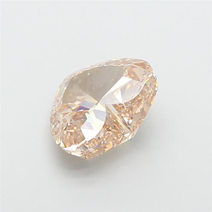 Diamant de laboratoire taille cœur, couleur marron clair fantaisie, taille brillant, pierre précieuse facettée certifiée IGI pour la fabrication de bijoux - Product Image 4