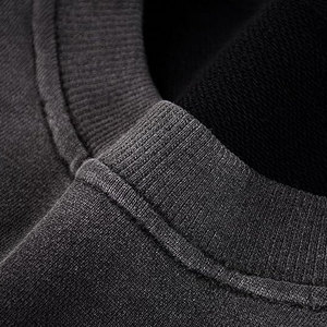 Design Your Own Logo Men Acid Wash Sweatshirt Casual Wear Latest Design Men Basics Acid Wash Sweatshirt - Product Image 4