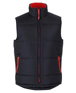 Gilet matelassé décontracté d'hiver pour le football australien avec fermeture éclair, veste sans manches pour équipe, fournisseur OEM de gilets de sport - Product Image 2