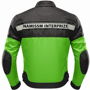 Veste de moto personnalisée en polyester/coton pour la conduite à moto, coupe-vent, équipement d'hiver intégral, grande taille - Product Image 2