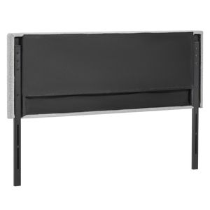 Cabecera de Cama Ajustable en Altura con Diseño de Diamantes, Tamaño Completo, Cómoda, Ancho 56.3 x Altura (35.6-47.4) Pulgadas - Product Image 6
