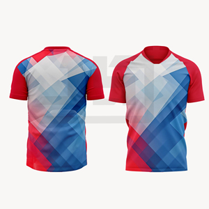 Premium Custom Soccer Jersey Printed Football Shirt 100% Polyester Short Sleeve Lightweight Quick Dry Breathable Unisex - Product Image 4