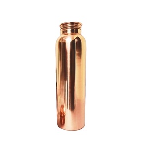 Elegant Plain Design Pure Copper <b>Water</b> <b>Bottle</b> Leak Proof for Drinking <b>Water</b> Great <b>Water</b> <b>Bottle</b> for Yoga Sports - Product Image 4