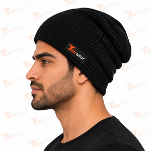 Bonnet tricoté unisexe pour homme, couleur unie, chaud et décontracté pour l'hiver, 100 % acrylique, prix de gros - Product Image 5