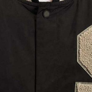 New Arrival Men's College Baseball Autumn Varsity Jacket High Quality 100% Cotton Fleece Custom Letterman Coated Stand Front - Product Image 5