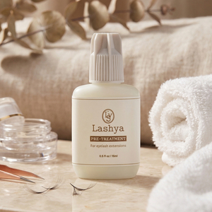 [Lashya] Prétraitement des cils 15ml – Nettoyant doux pour cils parfumé au thé vert, élimination des résidus d'huile pour une tenue plus forte – Marque privée - Product Image 1