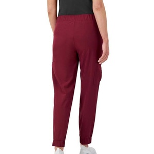 Casual Breathable Cargo Jogger Pants Mid Waist Wide Leg Baggy Oversized Style Lightweight Women Jogger Pant - Product Image 3