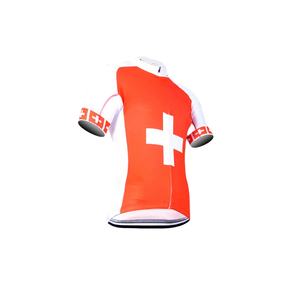 Ensembles d'uniformes de cyclisme unisexes pour le fitness, 100% polyester respirant, couleur personnalisée, vente chaude, nom d'équipe personnalisable - Product Image 3
