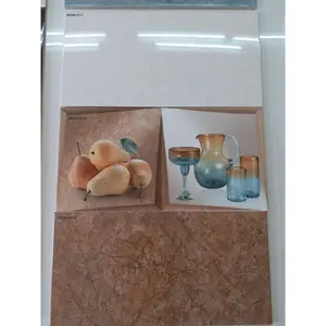 Grosir harga showroom untuk impor 300x600 granit dapur dekoratif ubin dinding Digital Glossy Finish 12x24 desain 30x60cm