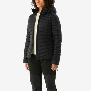 Veste longue matelassée élégante et ultra chaude pour femme, respirante, avec capuche et rembourrage en duvet, veste d'hiver chaude et moelleuse - Product Image 1