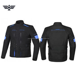 Blouson de moto en cuir premium personnalisé, nouvelle arrivée, armure CE, panneau haute visibilité, respirant, imperméable, protection intégrale, toutes saisons - Product Image 5