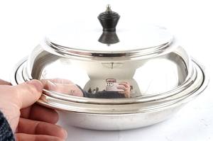 Casserole en acier de qualité supérieure avec couvercle |   Parfait pour les dîners à domicile, les fêtes, les hôtels et les services de traiteur - Product Image 2