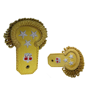 Épaulettes Cérémonielles Haut de Gamme Écologiques 3D Personnalisables avec Logo et Couleurs au Choix – En Vente - Product Image 6