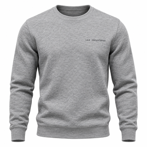Sudaderas Verde Oliva con Efecto Desgastado y Dobladillo Acanalado de Laz Industry en Venta con MOQ Bajo, Sudaderas Lisas para Hombre - Product Image 6