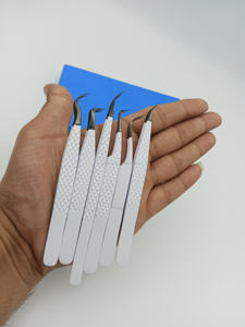 แหนบต่อขนตา MQ-396 ปลายเรียบ สแตนเลส ทนทาน ยาว 10 มม. สำหรับต่อขนตา บรรจุกล่อง - Product Image 4