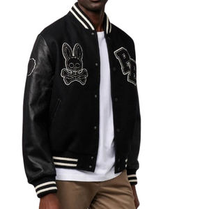 Wholesale Oversized <b>Yellow</b> Front Custom Logo Windproof Embroidered Motorcycle Jacket Men Autumn - Product Image 2