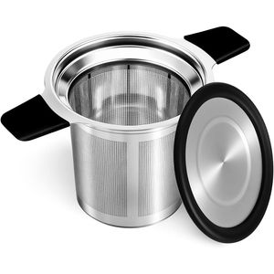 Filtro a Sfera Riutilizzabile in Acciaio Inossidabile a Maglia Fine per Tè Sfuso, Infusore e Colino Resistente al Calore - Product Image 1