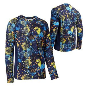 Camisa de Pesca de Manga Larga para Hombre, Personalizada con Sublimación, Mezcla de Poliéster/Algodón, Ajuste Cómodo, Secado Rápido, UPF 50+, Resistente al Viento - Product Image 2