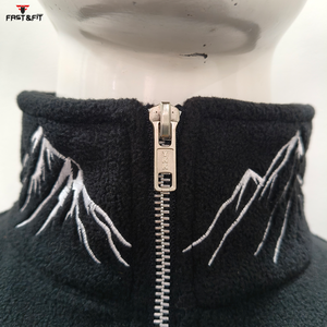 All-Season Waterproof Windproof Breathable Quick-Dry Woolen Outdoor Outer Wear Fleece Solid Color Autumn Stand Collar <b>Vest</b> - Product Image 5