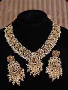 Nouvelle Collection : Parure de Bijoux de Mariée Traditionnelle Indienne Style Bollywood 2026 – Magnifiques Parures de Mode pour Femmes Indiennes - Product Image 4