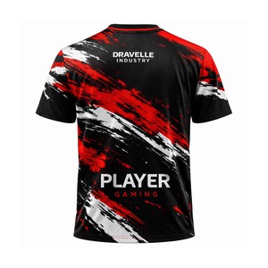 Jersey de Esports Personalizado Premium, Sublimado, Transpirable, Ecológico, de Secado Rápido, Unisex, 180g, Malla de Poliéster, Estilo Urbano Japonés - Product Image 2