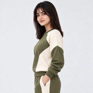 Premium <b>Women</b> <b>Sweatshirt</b> Made With Soft Knit Material Breathable Construction Comfortable Fit <b>Long</b> Lasting Quality Custom OEM - Product Image 5