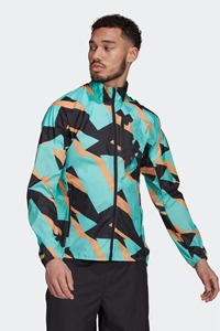 Gemini Said Unisex Summer Breathable Thin Print Soft Shell <b>Wind</b> <b>Breaker</b> Jackets Plus Size Waterproof Heating Feature Zipper - Product Image 4