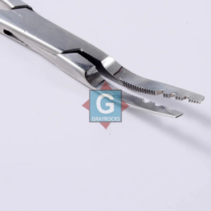 Pince chirurgicale Gray Rocks en acier inoxydable, manuelle, 3mm 4mm 5mm, outil de précision pour chirurgie générale, certifiée CE Classe I - Product Image 4