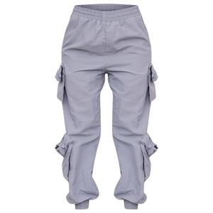 Pantalon cargo femme, design professionnel, taille basse, respirant, coupe ample, style streetwear, pantalon de jogging décontracté pour femme - Product Image 5