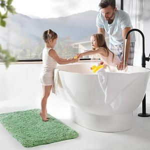 Tapis en microfibre absorbant antidérapant personnalisé, tapis de bain ultra doux, lavable en machine, séchage rapide, accessoires de salle de bain - Product Image 3
