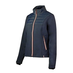 Veste softshell équestre coupe ajustée pour femmes quantité en vrac la plupart des ventes vestes softshell surdimensionnées souples confortables à quantité minimale de commande bas - Product Image 2