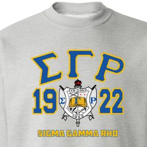Women Sigma Gamma Rho Screen Printed <b>Hoodie</b> Custom Graphic Pullover Sweatshirt Cotton Fleece Casual Sorority Apparel Wholesale - Product Image 3