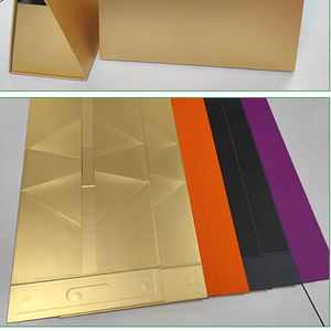 Caja de Regalo Magnética Negra de Alta Gama con Logotipo Personalizado, Caja de Empaque Rígida para Productos Premium - Product Image 3