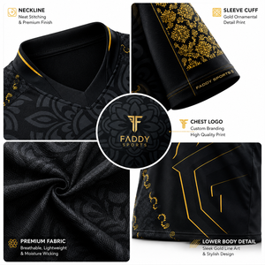 ออกแบบเสื้อแข่งอีสปอร์ตแบบซับลิเมชั่นระดับมืออาชีพ เสื้อยืดทีมเกมมิ่งระบายอากาศแห้งเร็วสำหรับผู้ชาย เสื้อผ้าสำหรับนักกีฬาอาชีพในทัวร์นาเมนต์ - Product Image 4